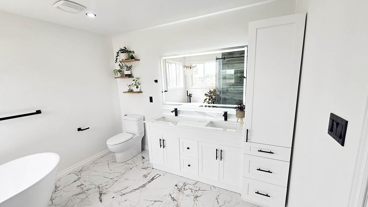 Modern Spa Bathroom Transformation project photo 7