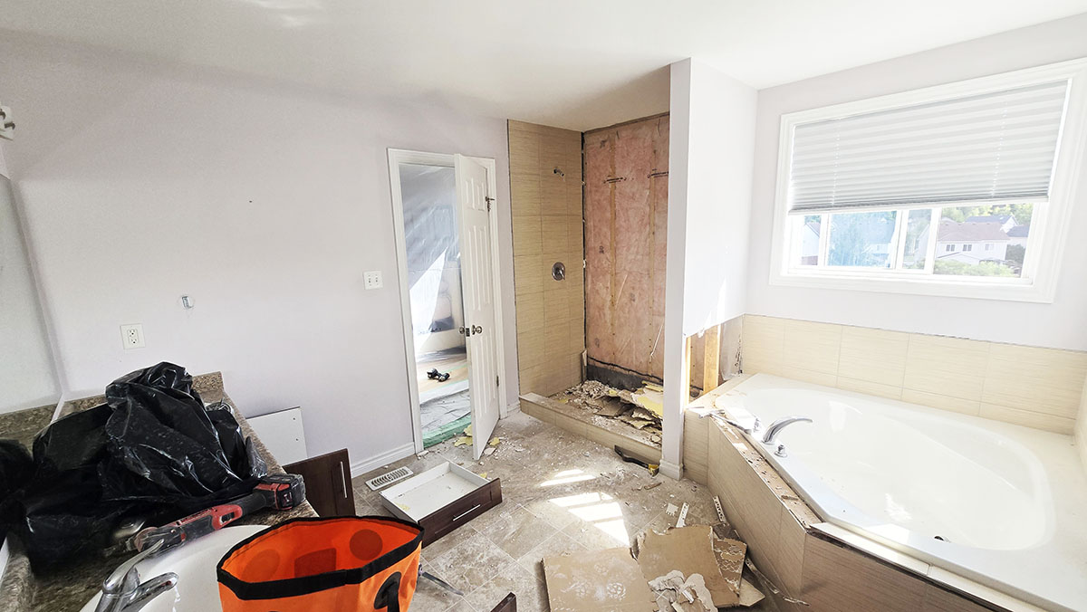 Modern Spa Bathroom Transformation project photo 2
