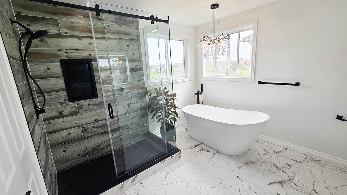 Modern Spa Bathroom Transformation project photo 5